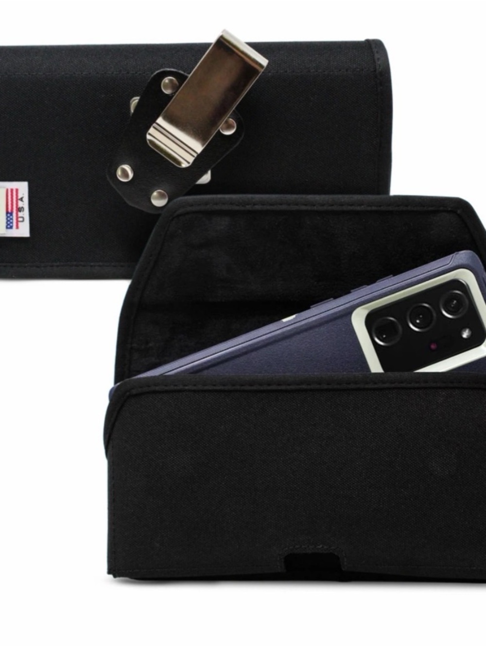 Turtleback Belt Case with Rotating heavy duty Belt Clip/ phone holder